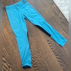 Kerrits Girls Size Large Kids Turquoise Performance Breeches